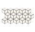 Плитка 26,5x51 Rhombus Snow-Rhombus из коллекции Rhombus Realonda