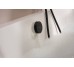 Наружная часть Exafill II к сифону на ванну с наполнением Matt Black/White Gloss 58119670