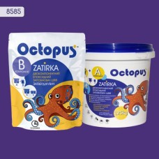 Двокомпонентна епоксидна затирка фуга для плитки і мозаїки ТМ "OCTOPUS",  колір  8585 1,25 кг