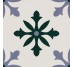 Декор Liverpool White 33.3x33.3 Hidraulicos Halcon з колекції Hidraulicos Halcon