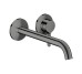 Смеситель One 220 для умывальника со стены, Polished Black Chrome (48120330)