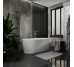 Ванна акриловая отдельностоящая цельнолитая PureLine 1600x800 White с сифоном Koller Pool