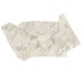 Мозаїка 25x41.5 fQNO Nativa White Fly Mosaico Satin FAP Nativa з колекції Nativa FAP