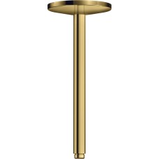 Кронштейн для верхнего душа потолочный Axor One 280 1jet 300 мм Polished Gold Optic (48495990)