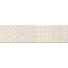 Декор Decor Cream 7.3x30 Dolce из коллекции Dolce Декор Decor Cream 7.3x30 Dolce из коллекции Dolce Dolce Керамическая плитка Dual Gres