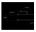 Поручень настенный для умывальника 55 см, правосторонний, неподвижный.