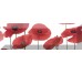 Декор Decor 04 10x30 Poppy Absolut Keramika з колекції Poppy Absolut Keramika