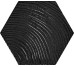 Декор (11x12.6) 760033 Matiere Hexa-Stile Arbre Black Lappato - Matiere з колекції Matiere Settecento