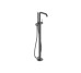 Смеситель Tecturis S для напольной ванны, Brushed Black Chrome (73440340)