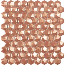 Мозаика 31,5*31,5 Magic Copper Hex 48 D