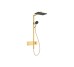 Душова система Raindance Alive Q 340/210 2jet EcoSmart ShowerSelect Comfort, Polished Gold Optic (24591990)