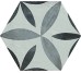 Плитка (25x21.6) fMQ7 Firenze Heritage Deco Esagono Fiore - Firenze Heritage з колекції Firenze Heritage FAP