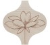 Декор (26.6x26.6) MUS310M Fiore Beige - Muse злекції Muse Quintessenza
