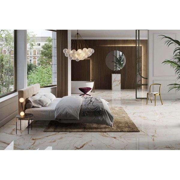 G1051 CALACATTA GOLD NATURE 6 MM 160х320 (плитка настінна)