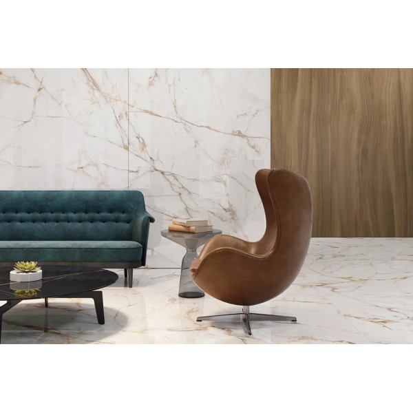 G1051 CALACATTA GOLD NATURE 6 MM 160х320 (плитка настінна)