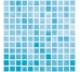 Мозаїка 31,5*31,5 Colors Fog Azul Turquesa 501