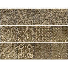 Декор (15x15) G101P4 Domus Aurea Oro Mix 12 pz - Domus Aurea з колекції Domus Aurea Декор (15x15) G101P4 Domus Aurea Oro Mix 12 pz - Domus Aurea з колекції Domus Aurea Domus Aurea Керамічна плитка Vallelunga