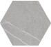 Плитка Petra Hexagon Grey 20x23 Love Affairs Wow з колекції Love Affairs Wow