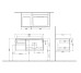 SUBWAY 3.0 Тумба під умивальник 100,1x42,25x51,6 мм, Cashmere Grey (C57100VN)