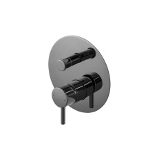 RONDO, Зовнішня частина вбудованого змішувача ванна/душ, titanium (100345124) RONDO, Зовнішня частина вбудованого змішувача ванна/душ, titanium (100345124) RONDO Сантехніка NOKEN