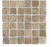 Мозаїка Mosaico Bruno Su Rete 5x5 32.7x32.7 Maya Azteca Settecento з колекції Maya Azteca Settecento