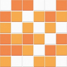 Мозаїка (30x30) M TR 02 Tr ghiaccio-33+Tr papaya-33+Tr mandarino-33 - Trasparenze Mix з колекції Trasparenze Mix