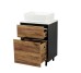 Тумба зі стільницею Loft еко Ш2 60 (стільниця) 58*44 ( А0060636 ) Vivia
