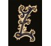 Декор 14,5x19,4 Lettera Nera Z - Alphabet - 489950 з колекції Alphabet Versace