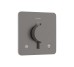 Термостат прихованого монтажу Ecostat Comfort Q на 2 функції, Brushed Black Chrome (33713340)