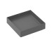 Умивальник Xuniva Evo E накладний без переливу, 400х400 мм Slate Matt Grey (60324760)