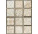 Вставка Decor Olambrilla Kenia Pardo 7x7 Orbit Dual Gres з колекції Orbit Dual Gres