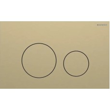 Кнопка зливу Sigma 40 Round 115.628.QF.1 латунь matt Sigma Сантехніка Geberit