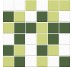 Мозаїка (30x30) M IN 11 IN Ghiaccio-33+IN Pistacchio-33+IN Oliva-33 - Interni Mix з колекції Interni Mix Vogue