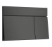 66003340 HG Змивна клавіша  iFrame Element E, brushed black chrome (1 сорт)