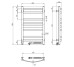 Електрична рушникосушарка ст. Avalon 480*800 R Sensor ( А0055730 ) Navin