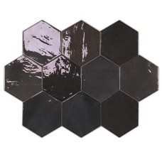 Graphite 10.8x12.4 Zellige Hexa Wow з колекції Zellige Hexa Wow Zellige Hexa Керамічна плитка WOW Design