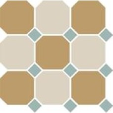 Yellow White Turquoise 30x30 Octagon Top Cer з колекції Octagon Yellow White Turquoise 30x30 Octagon Top Cer з колекції Octagon Вікторіанський стиль