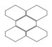 Мозаїка (30.2x30.2) CN2MS1 Mosaico Hexa - Concrete з колекції Concrete Fioranese