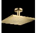 Верхній душ Raindance Select E 300 1jet Air з тримачем до стелі, Polished Gold Optic (26250990)
