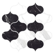 Мозаїка Capitol/Luxury White/Black Ornas Pulido - 28.6x29.8 Capitol з колекції Capitol Мозаїка Capitol/Luxury White/Black Ornas Pulido - 28.6x29.8 Capitol з колекції Capitol