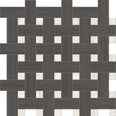 Мозаїка (30x30) MF52 Black Intreccio R - Fusion з колекції Fusion