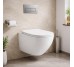 DBA70251111W Balance Подвесной безобедочный унитаз с крышкой soft-close, Vortex Flush, белый глянец (1 сорт)