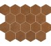 Декор (18x21) Terracotta Esagono Decoro Decopersia Nat - Origini з колекції Origini Imso