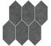 Мозаїка (30x30) FA0T630161 Malla Poniente Negro - Poniente з колекції Poniente Roca