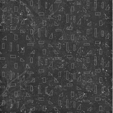 Декор Outline Triple Black B 20x20 Pietre41 з колекції Pietre41 Pietre41 Керамічна плитка 41Zero42