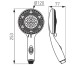Воронка душевая 6-F, D120мм GRADO, хром FERRO