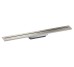 Верхняя часть AXOR "Drain" для душевого трапа (пристенная) 700 мм, Brushed Stainless Steel (42525800)