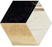 Мозаика (39x45) 2404600 Mos. T3L. Nero-Oro-Bia - Marble из коллекции Marble Versace