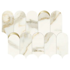 Мозаїка SCULT CALACATTA ORO FINO TESS ARCO ORO REFLEX - 30.3x41.2 J590 Scultorea з колекції Scultorea Scultorea — сторінка 4