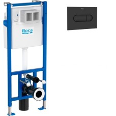 Інсталяція для унітаза Duplo Nova з кнопкою Duplo Nova Black matt A89P520020 Інсталяція для унітаза Duplo Nova з кнопкою Duplo Nova Black matt A89P520020